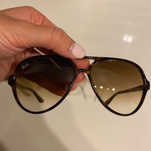 RayBan Cats 5000 tortoise